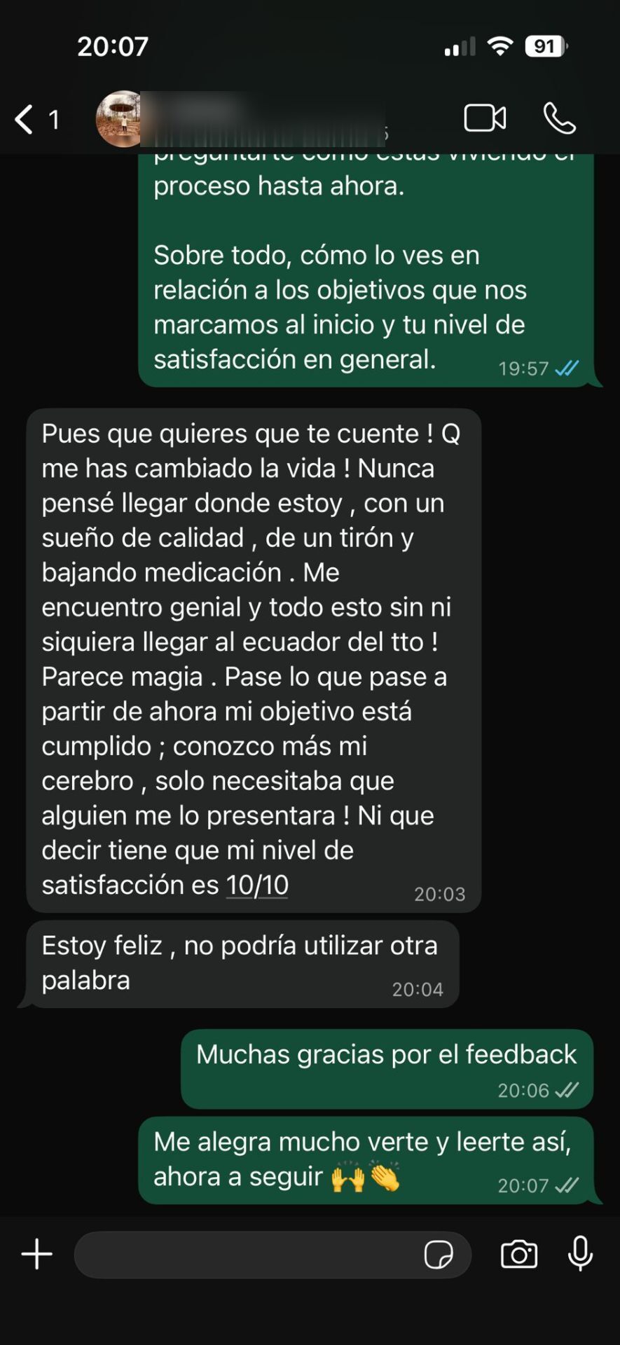 Bajando la medicación